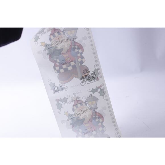 Big Santa, Scrapbooking, Sticker Roll, with Clear Background, designed by - Picture 2 of 4